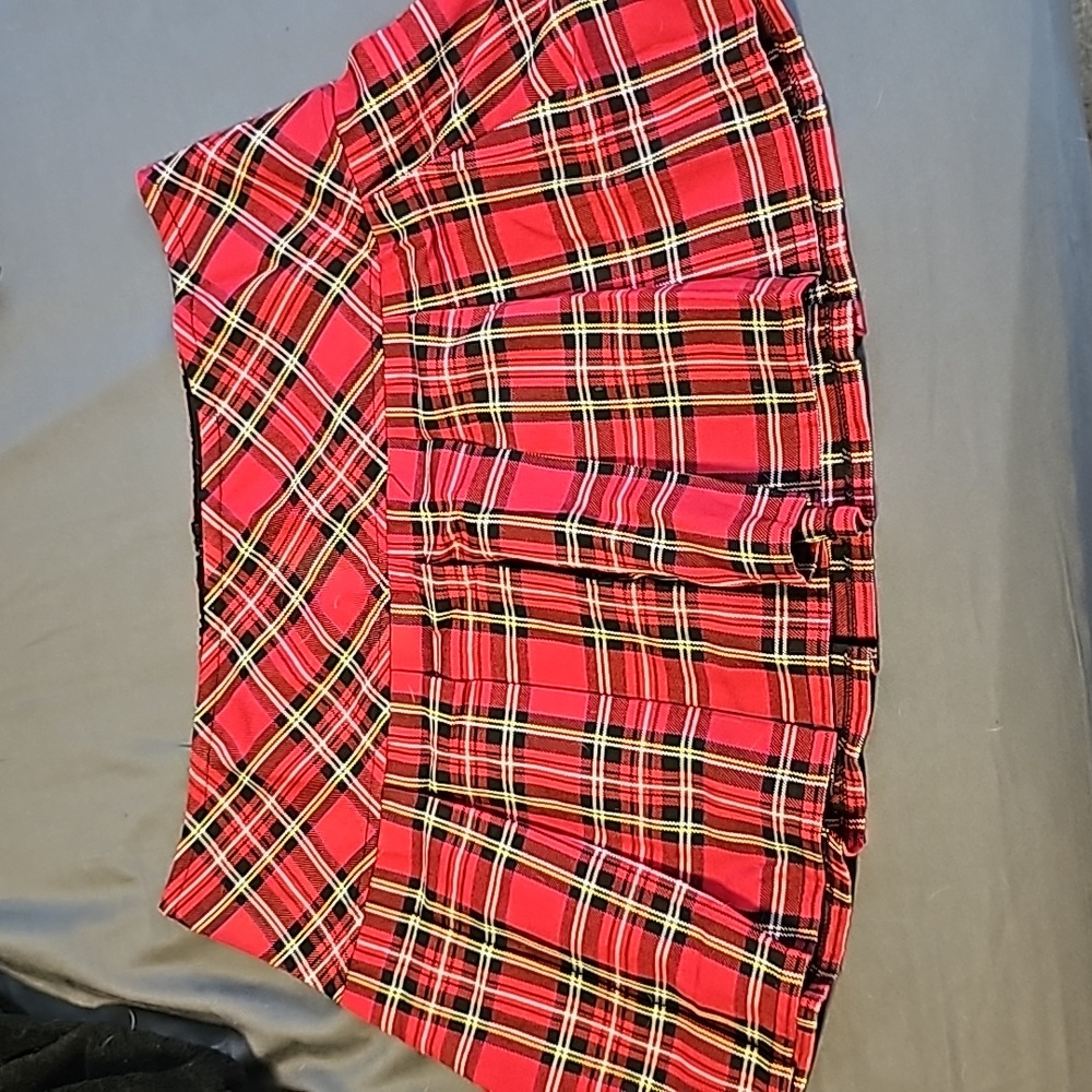 Plaid Skirt